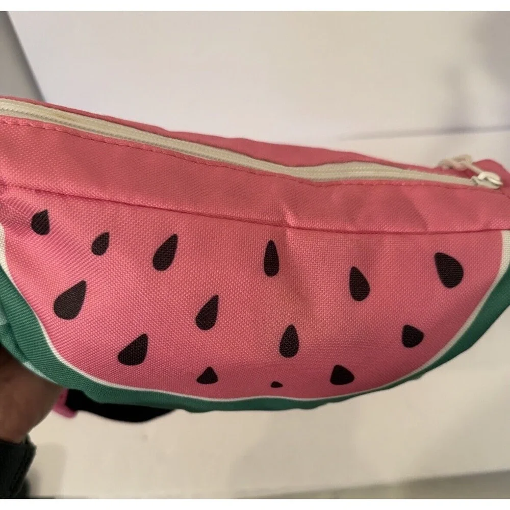 ULTA Watermelon Adjustable Fanny Pack Belt Waist Hip Bag-One Size - Picture 3 of 11